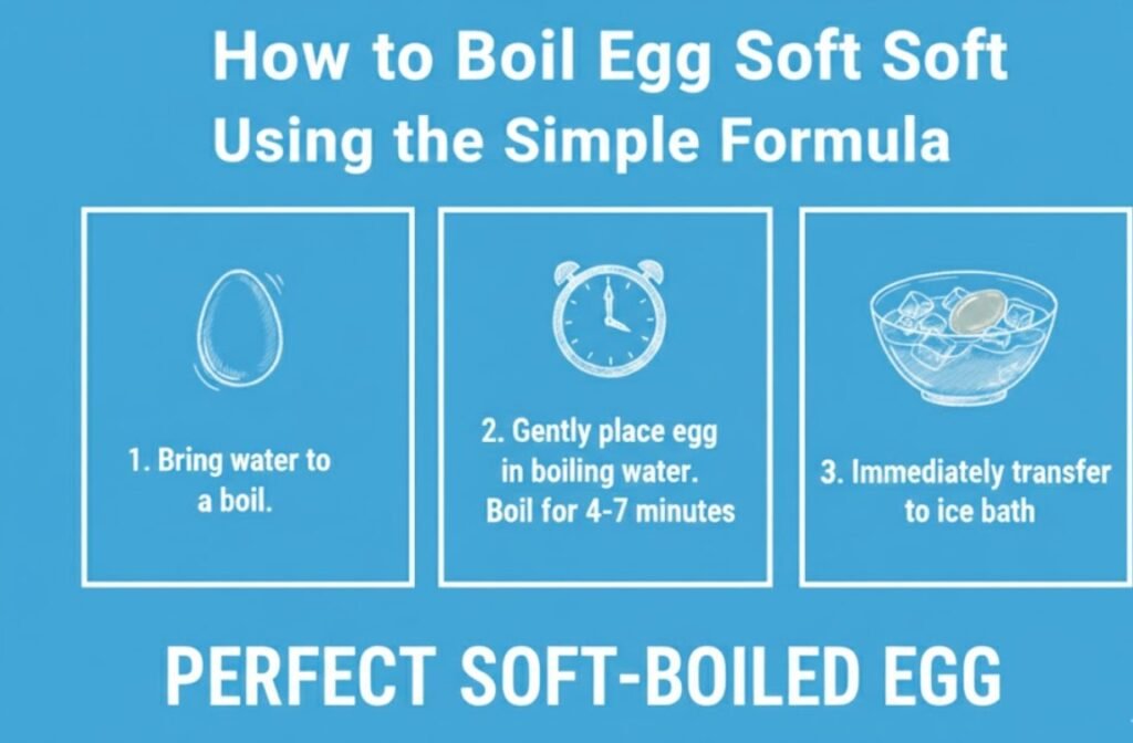 How to Boil Egg Soft