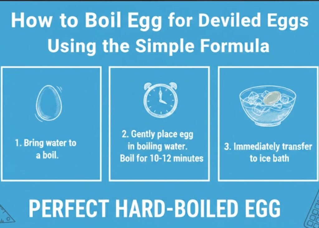 How to Boil Egg for Deviled Eggs