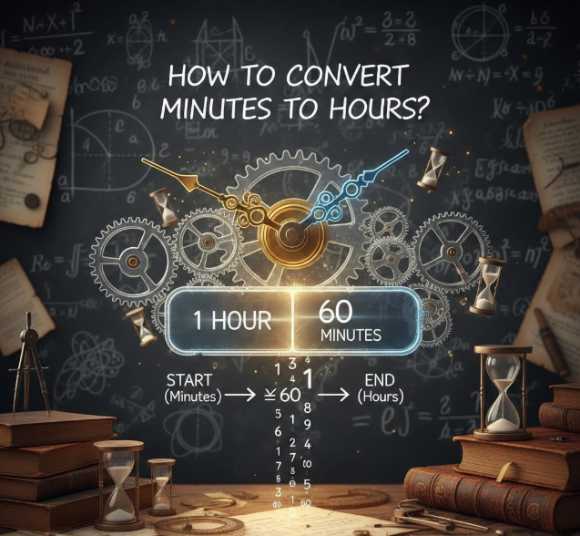 convert minutes to hours