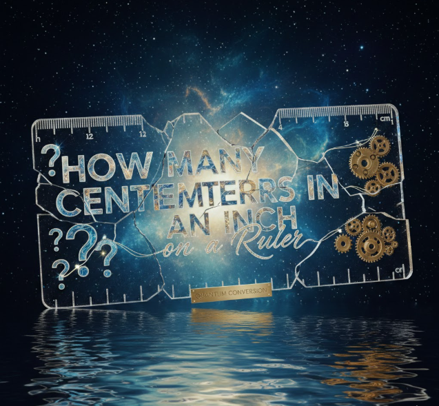 How Many Centimeters in an Inch on a Ruler