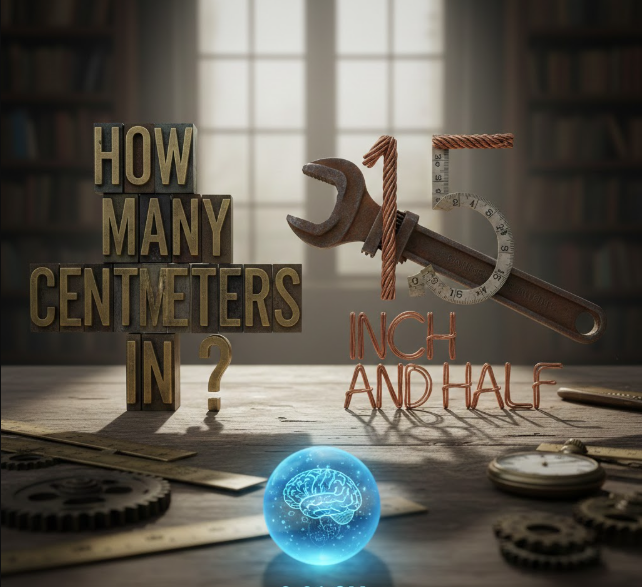 How Many Centimeters in an Inch and a Half