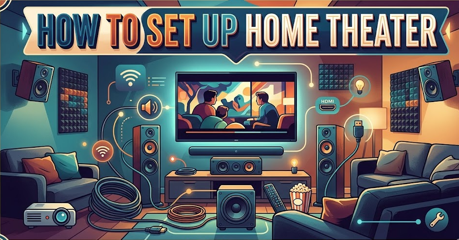 how to set up home theater