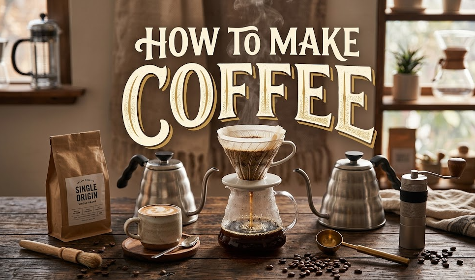 how to make coffee