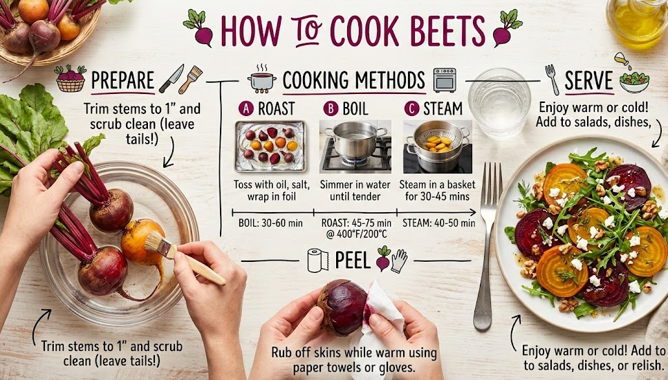 how to cook beets