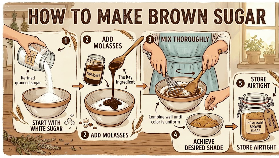 how to make brown sugar