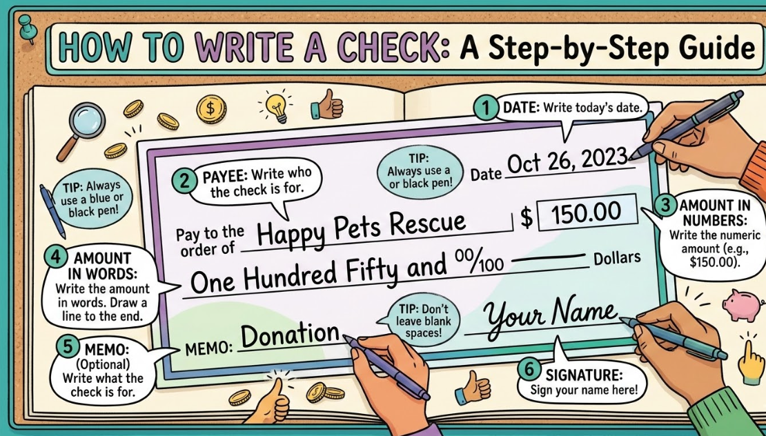 How to Write a Check