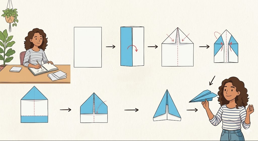how to make a paper airplane