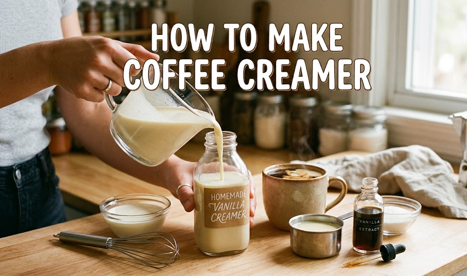 How to Make Coffee Creamer