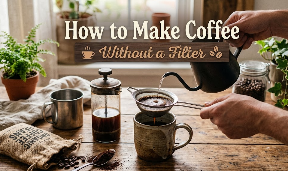 How to Make Coffee Without a Filter