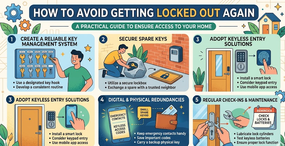 How to Avoid Getting Locked Out Again