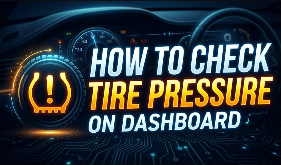 How to Check Tire Pressure on Dashboard
