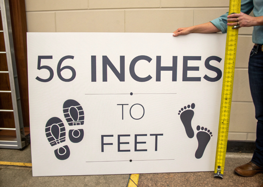How Much is 56 Inches in Feet?