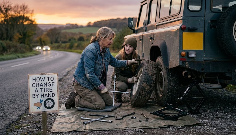 How to Change a Tire by Hand