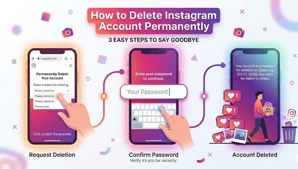 How to Delete Instagram Account Permanently