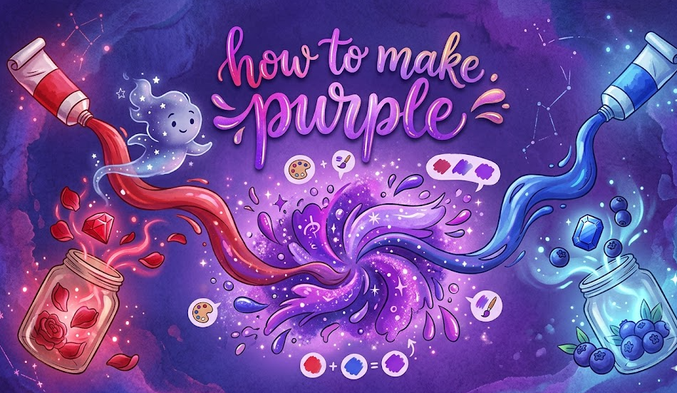 how to make purple