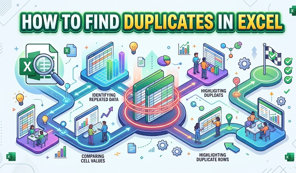 how to find duplicates in excel