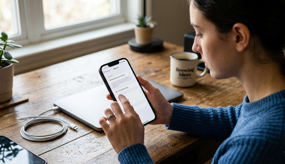 how to fix slow iphone
