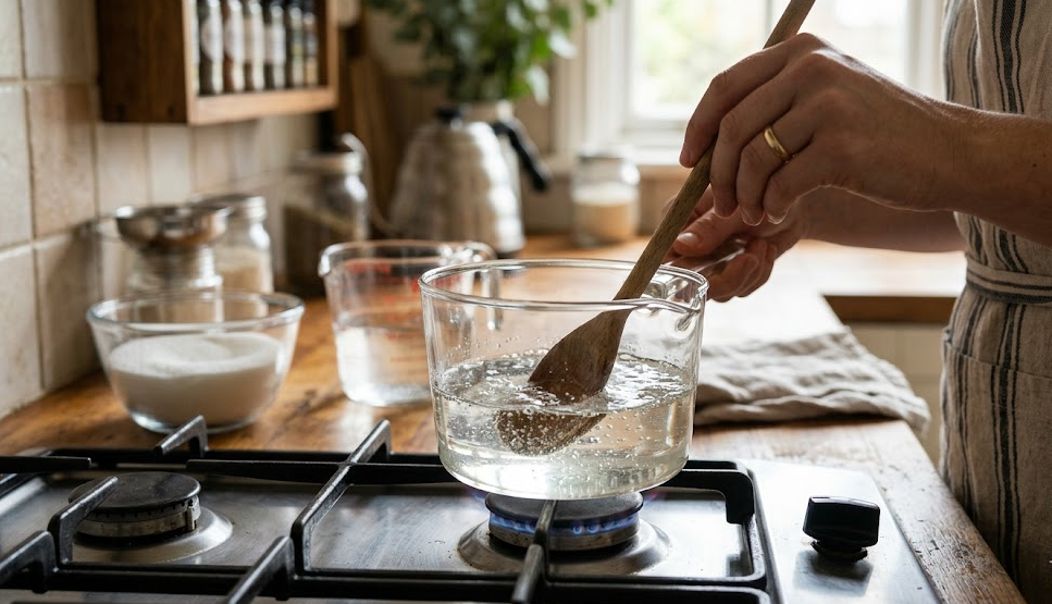 how to make simple syrup