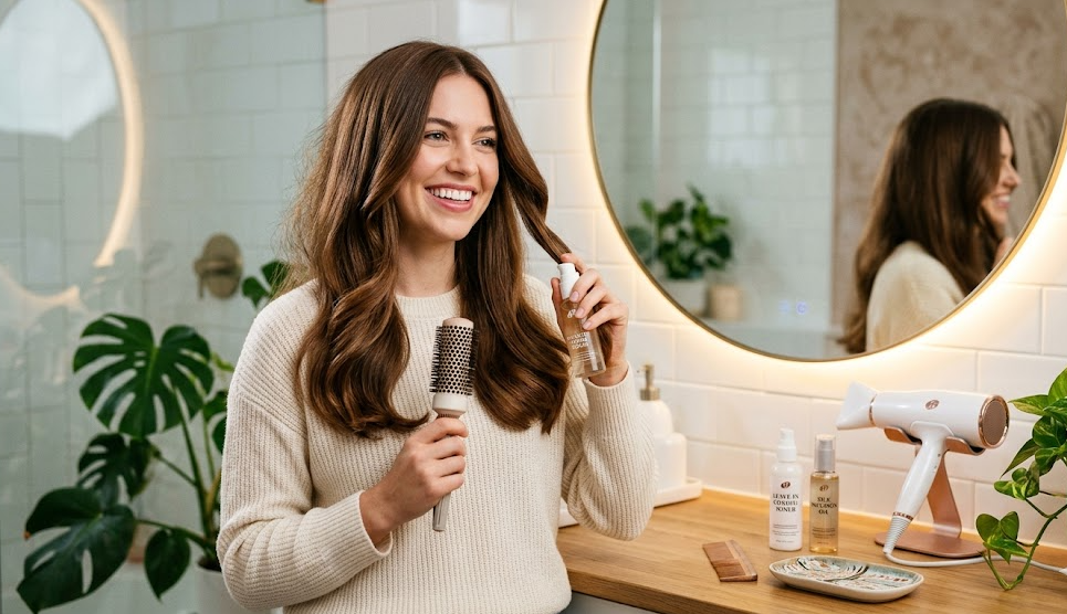 How to Fix Frizzy Hair After Blow Drying
