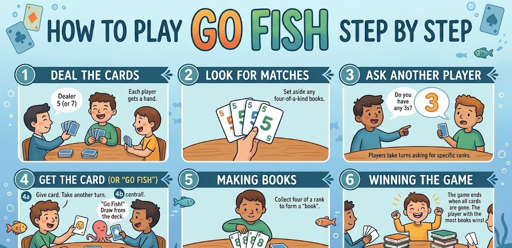How to Play Go Fish Step by Step