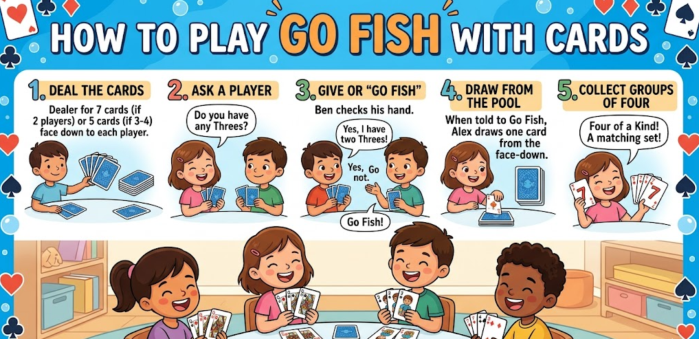 How to Play Go Fish With Cards