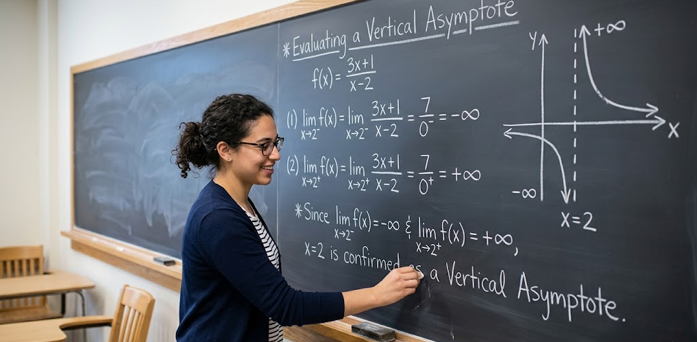 Using Limits to Confirm Vertical Asymptotes