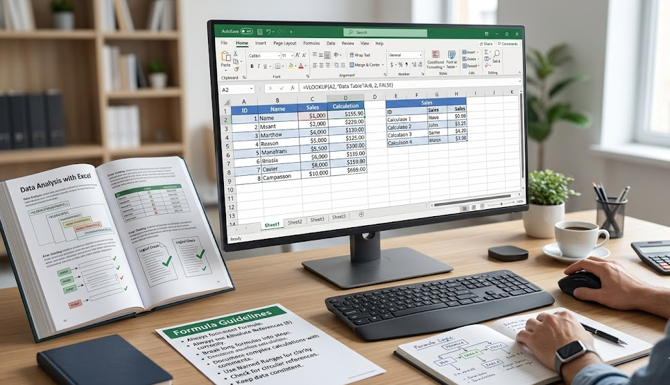 Best Practices to Work with Excel Formulas