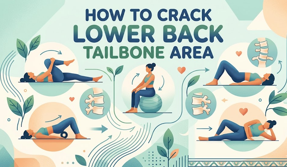 How to Crack Lower Back Tailbone Area