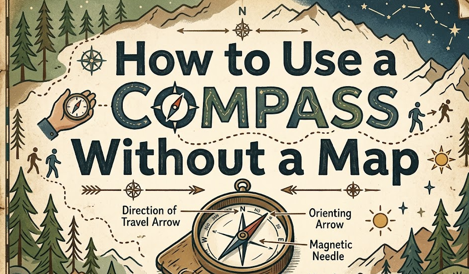 How to Use a Compass Without a Map