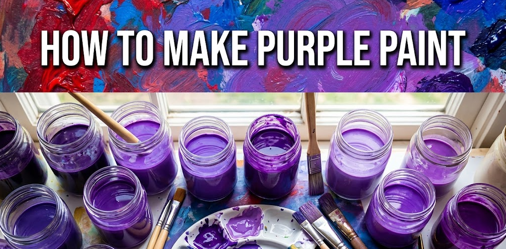 How to Make Purple Paint