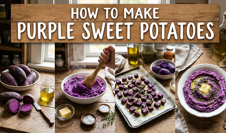 How to Make Purple Sweet Potatoes