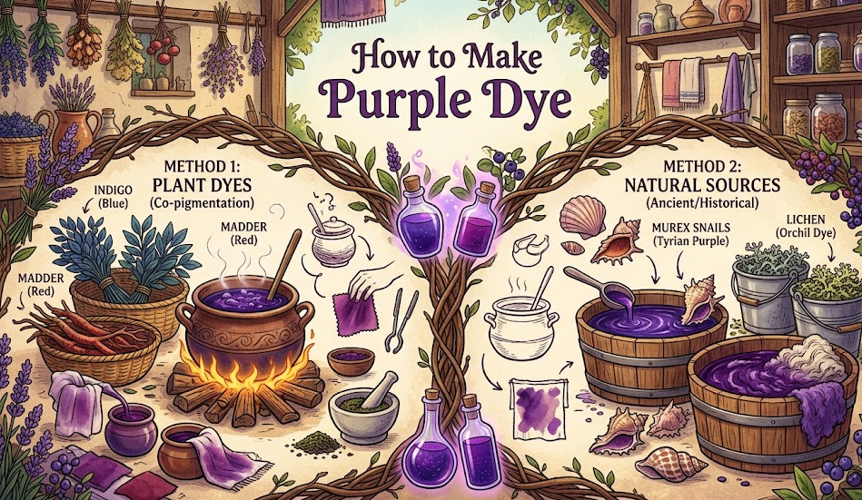 How to Make Purple Dye