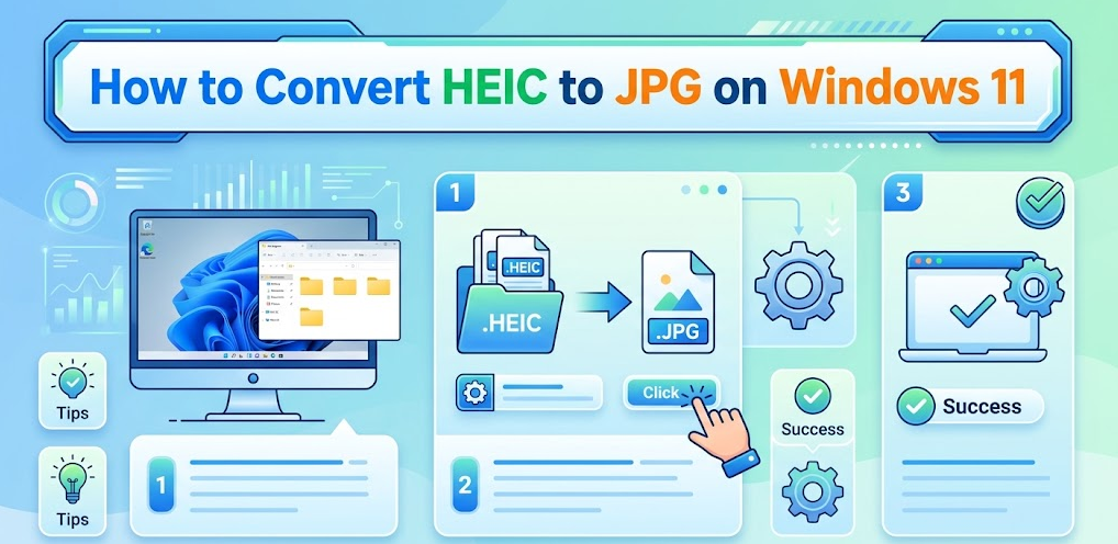 How to Convert HEIC to JPG on Windows 11