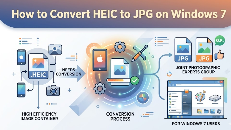 How to Convert HEIC to JPG on Windows 7