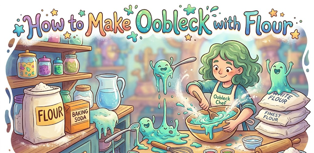 How to Make Oobleck with Flour