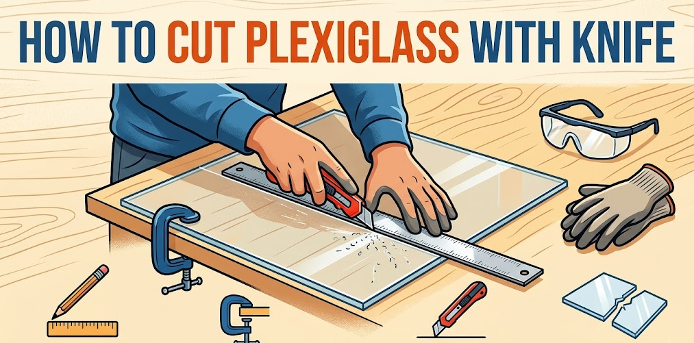 How to Cut Plexiglass with Knife
