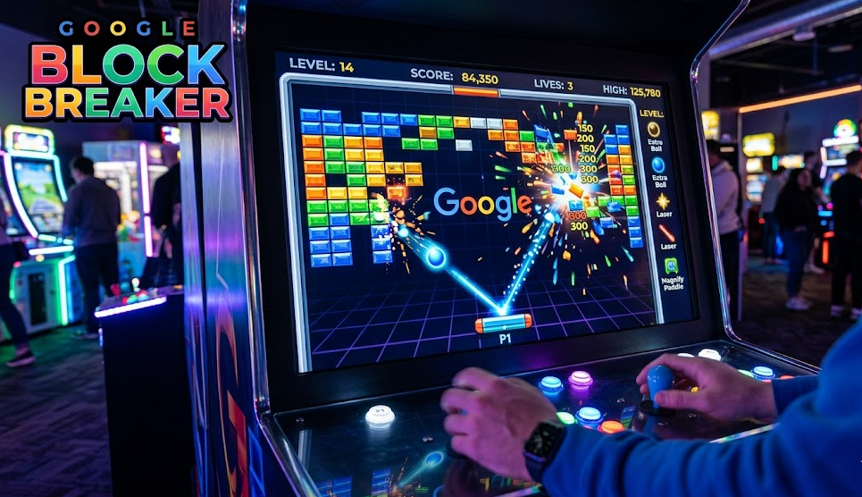 google block breaker game