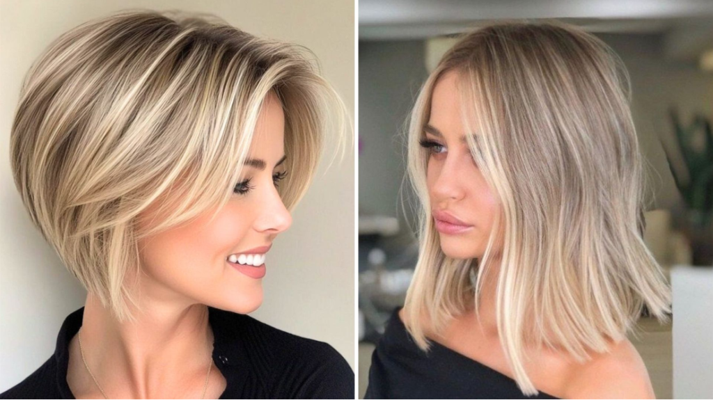 Face Shapes That Suit Bob vs Lob